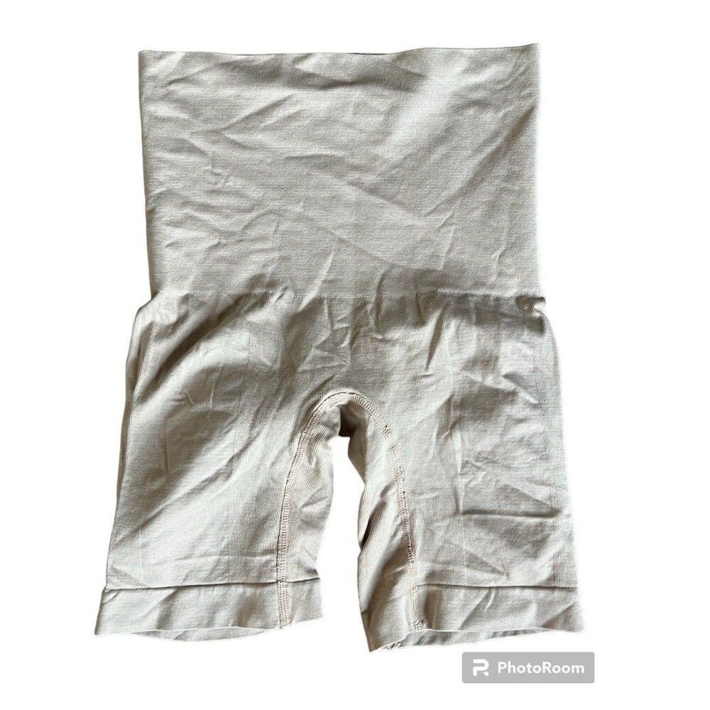 Women's High Waisted Tan Shaper Short Sizes: Small‎